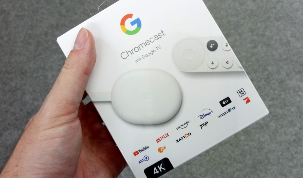 Bereit zum Test: Chromecast mit Google TV (Bild: artofsmart.de)